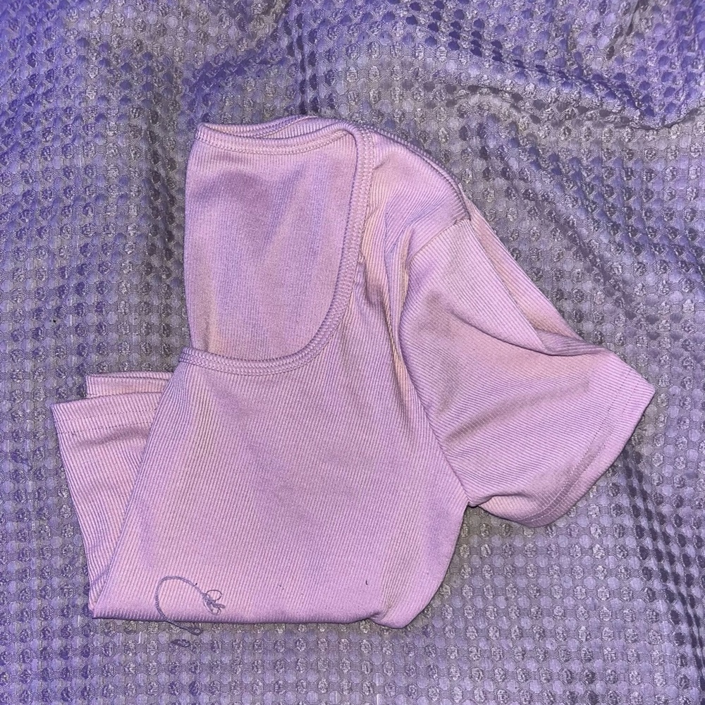 Pink Crop Top